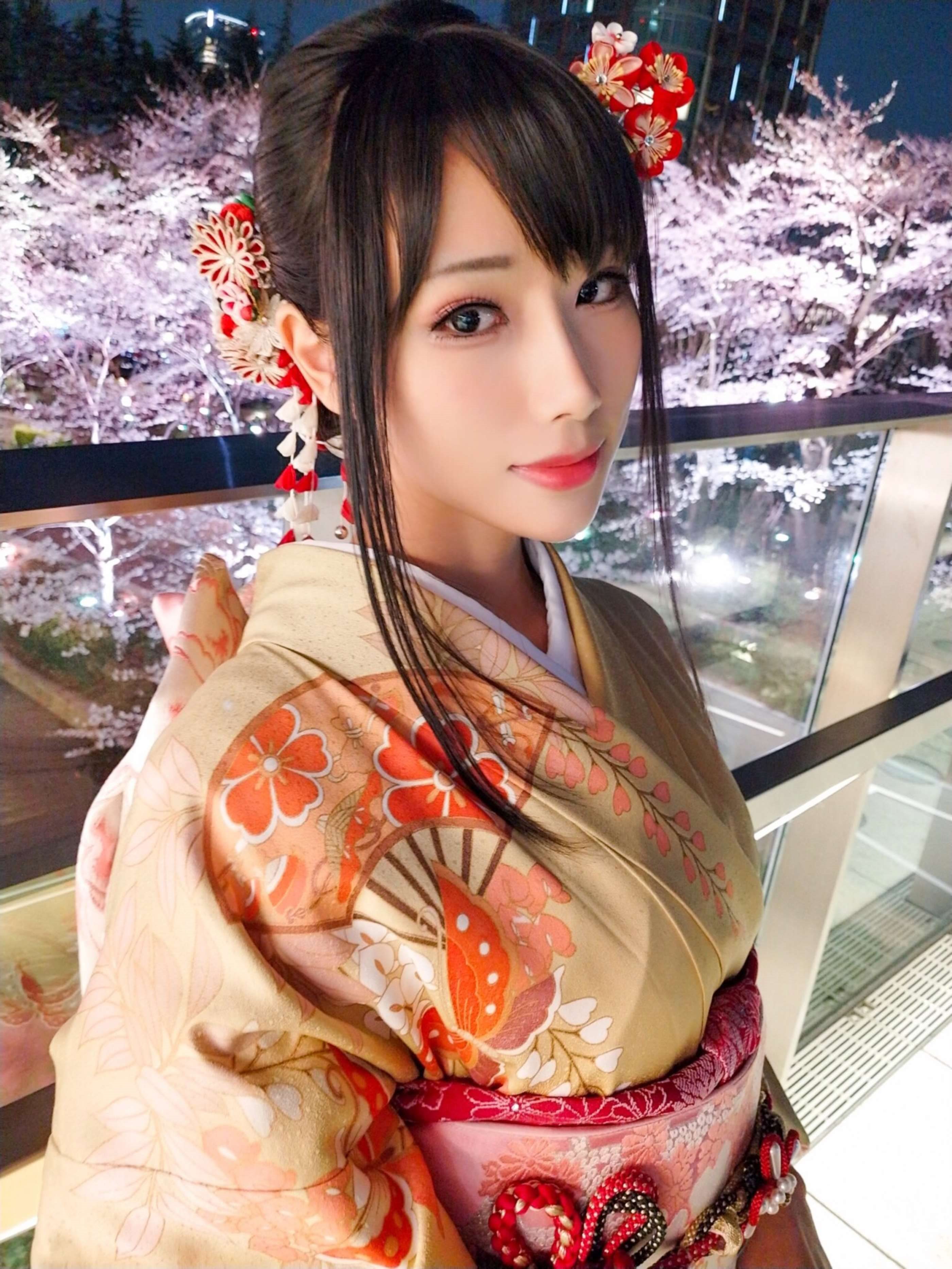 雨波_HaneAme - NO.55 Random&Selfie Kimono[9P]插图