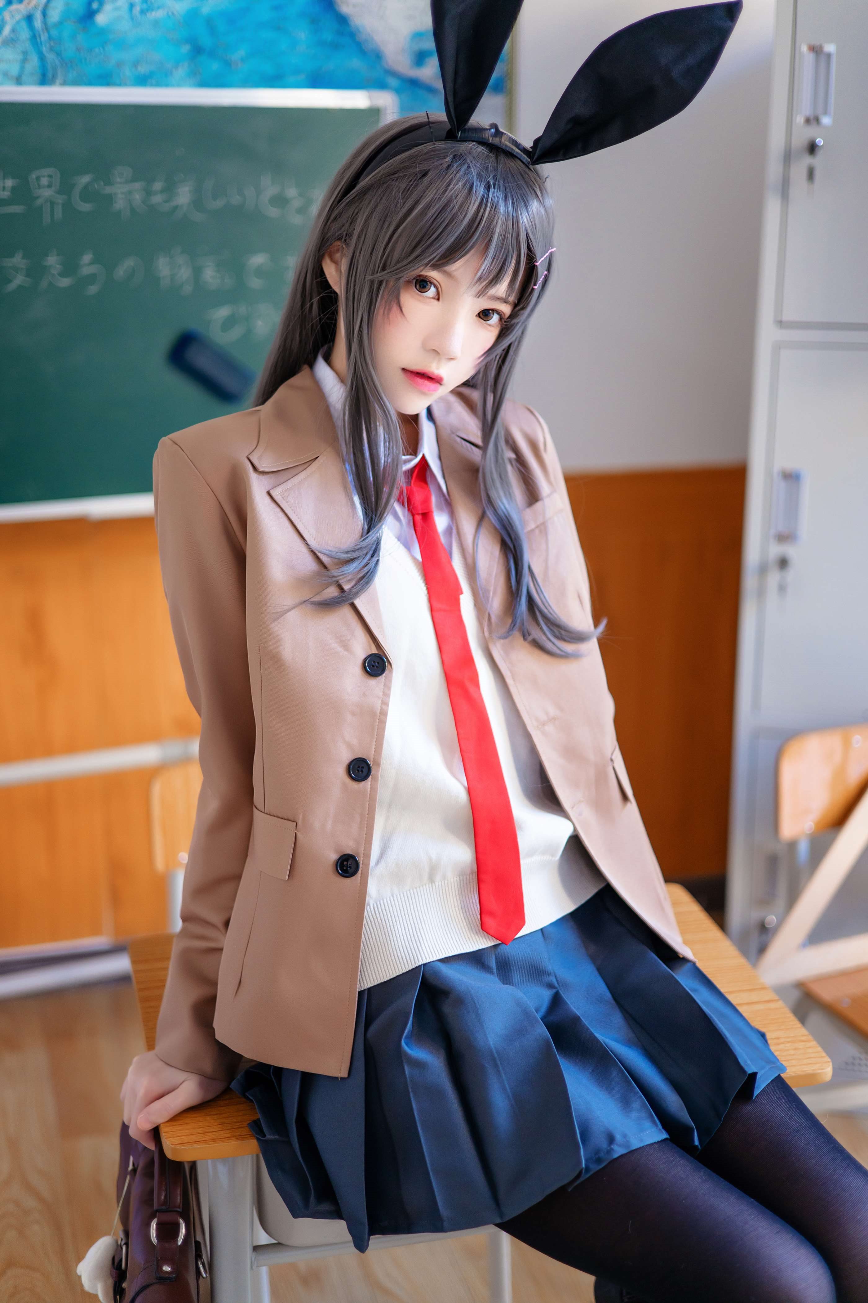 桜桃喵 - NO.119 麻衣学姐制服[52P]