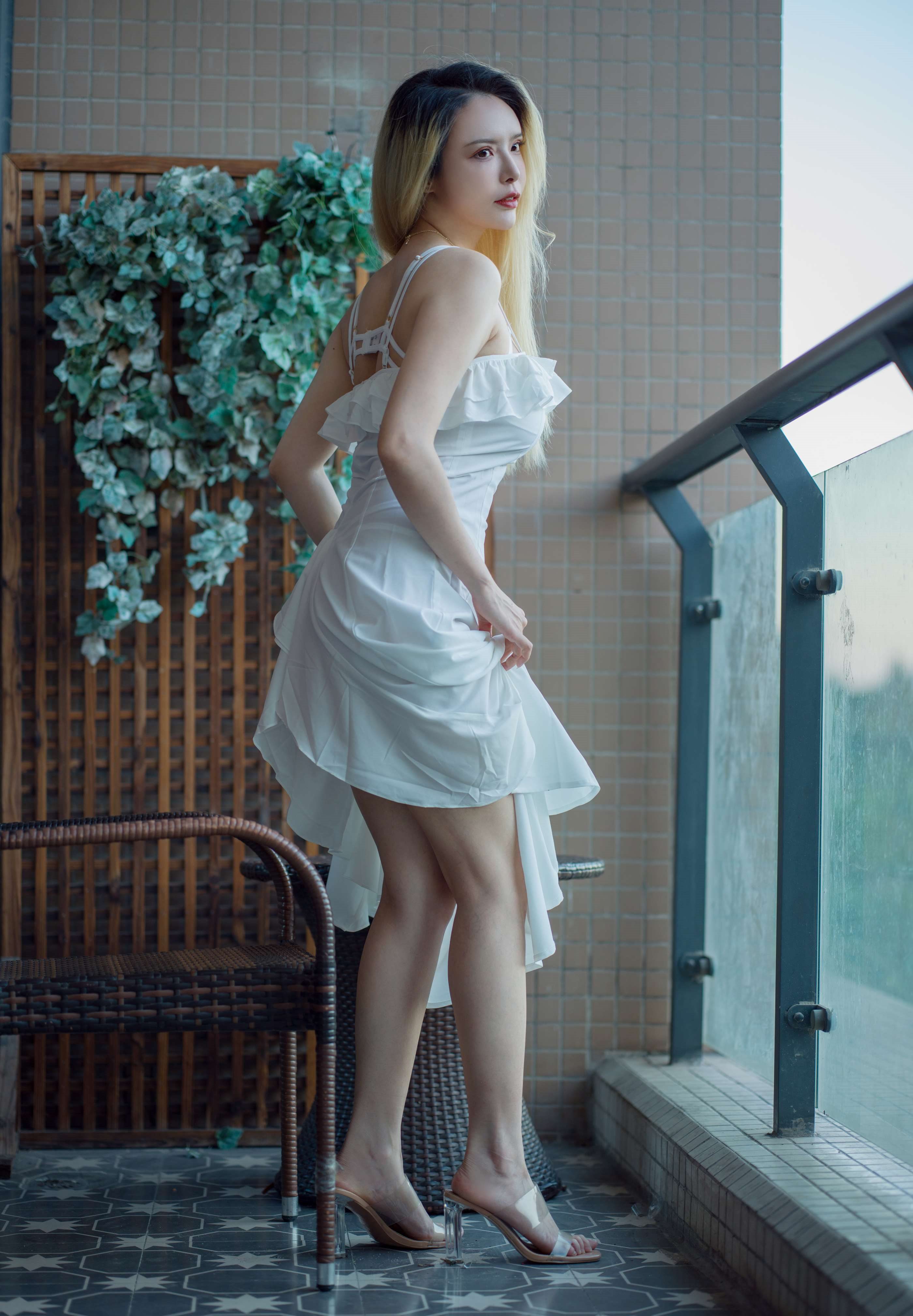 秋和柯基 - NO.93 白色连衣裙[59P]
